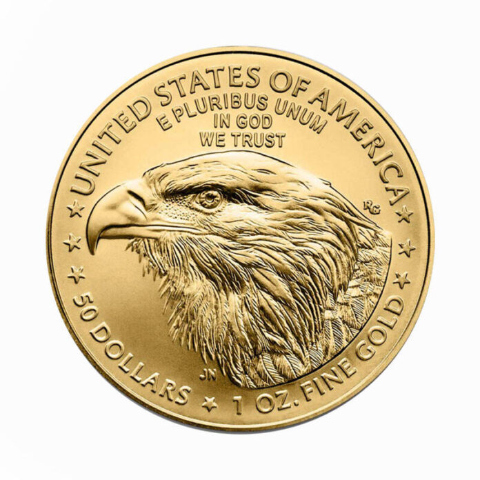 Złota Moneta Amerykański Orzeł